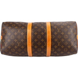 Louis Vuitton Monogram Canvas Keepall 45 Bandoulière Travel Bag