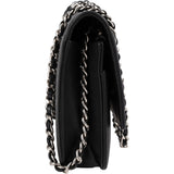 Chanel Caviar Leather CC Wallet on Chain Crossbody Bag