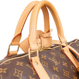 Louis Vuitton Monogram Canvas Keepall 55 Bandoulière Travel Bag