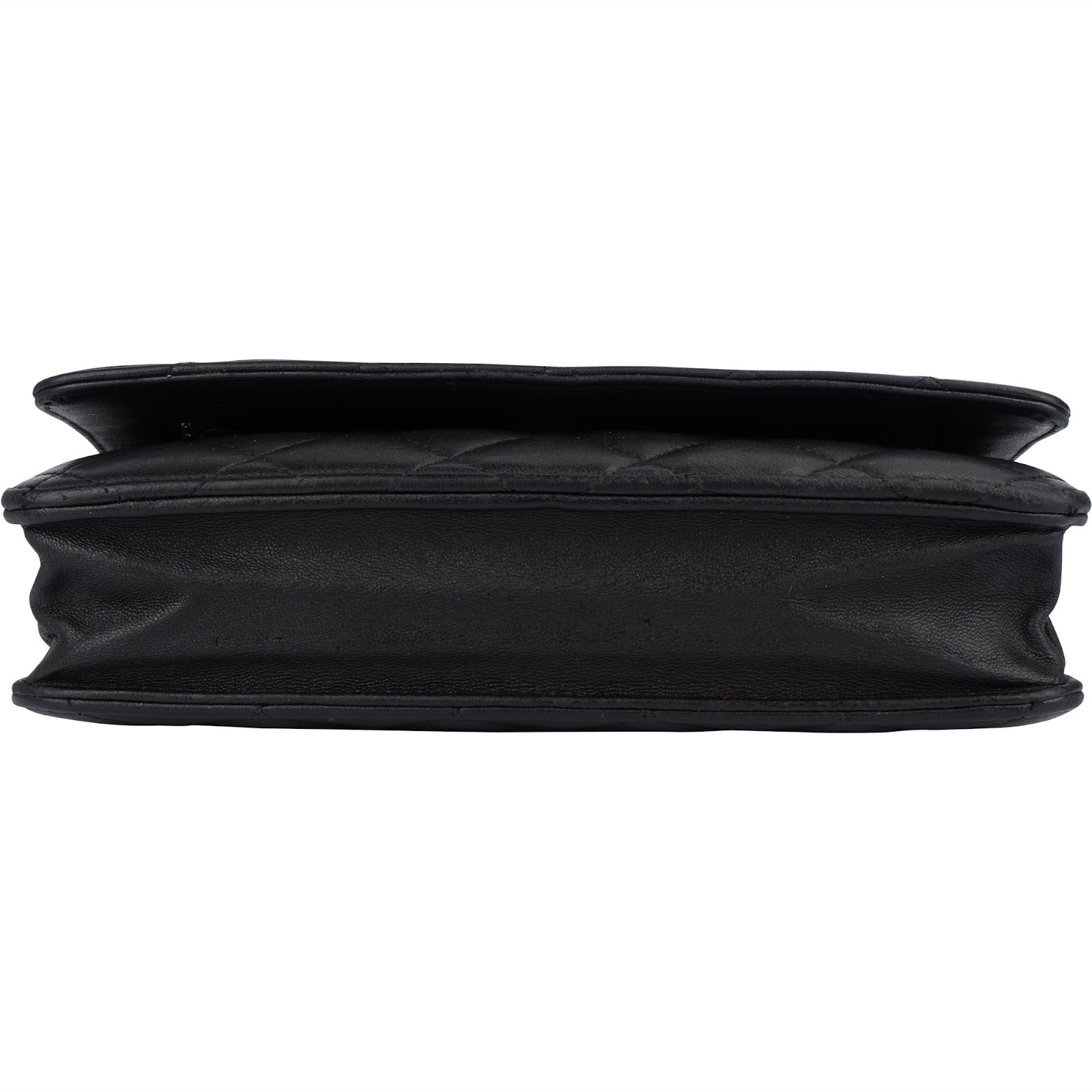 Chanel Quilted Lambskin Wallet On Chain Crossbody Bag - vintageandkickz