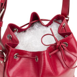 Louis Vuitton Red Epi Leather NM Sac Noé Petit Shoulder Bag