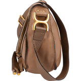 Chloé Grained Calfskin Marcie Saddle Crossbody Bag