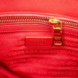 Prada Saffiano Leather Small Galleria Handbag