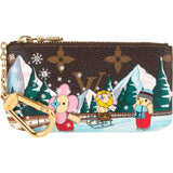 Louis Vuitton Monogram Canvas Holiday Vivienne Cles Key Pouch Wallet