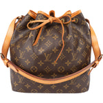 [🔄️B12 / F23] Louis Vuitton Monogram Canvas Sac Noé Petit Shoulder Bag - vintageandkickz