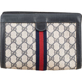 Gucci Monogram GG Supreme Web Pouch