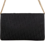 [🔄️B20 / F55] Christian Dior Oblique Canvas Padlock Chain Clutch - vintageandkickz