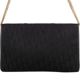 [🔄️B20 / F55] Christian Dior Oblique Canvas Padlock Chain Clutch - vintageandkickz