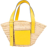 Loewe Palm Leaf Basket Raffia Small Handbag
