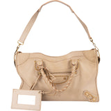 Balenciaga Beige Leather City Handbag