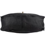 Chloé Black Leather Marcie Satchel Shoulder Bag