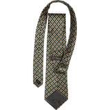 S.T. Dupont Geometric Pattern Silk Tie Krawatte