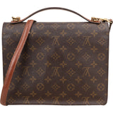 Louis Vuitton Monogram Canvas Monceau Handbag