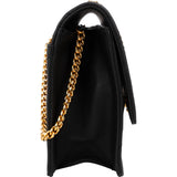 Chanel Quilted Lambskin 24K Gold Single Flap Crossbody Bag