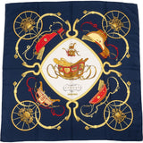 Hermès Springs Silk Carre 90 Scarf Tuch