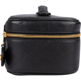 Chanel Caviar Leather Vanity Case Handbag - vintageandkickz