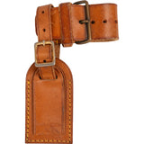 Louis Vuitton Vachetta Leather Luggage Tag Set
