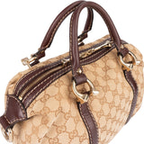 Gucci Monogram GG Boston Handbag