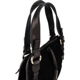 Celine Suede Glitter Leather Bittersweet Small Handbag