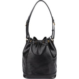 Louis Vuitton Noir Epi Leather Sac Noé Grande Shoulder Bag