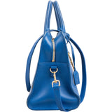 Saint Laurent Blue Leather Cabas Handbag