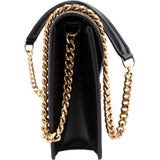 Celine Shiny Calfskin Triomphe Wallet On Chain Crossbody Bag