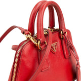 Prada Saffiano Leather Mini Promenade Crossbody Handbag