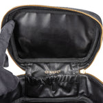 Chanel Caviar Leather Vanity Case Handbag - vintageandkickz