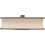 Gucci Grained Leather Sylvie Bee Star Web Crossbody Bag