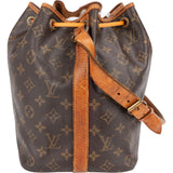 Louis Vuitton Monogram Canvas Sac Noé Petit Shoulder Bag