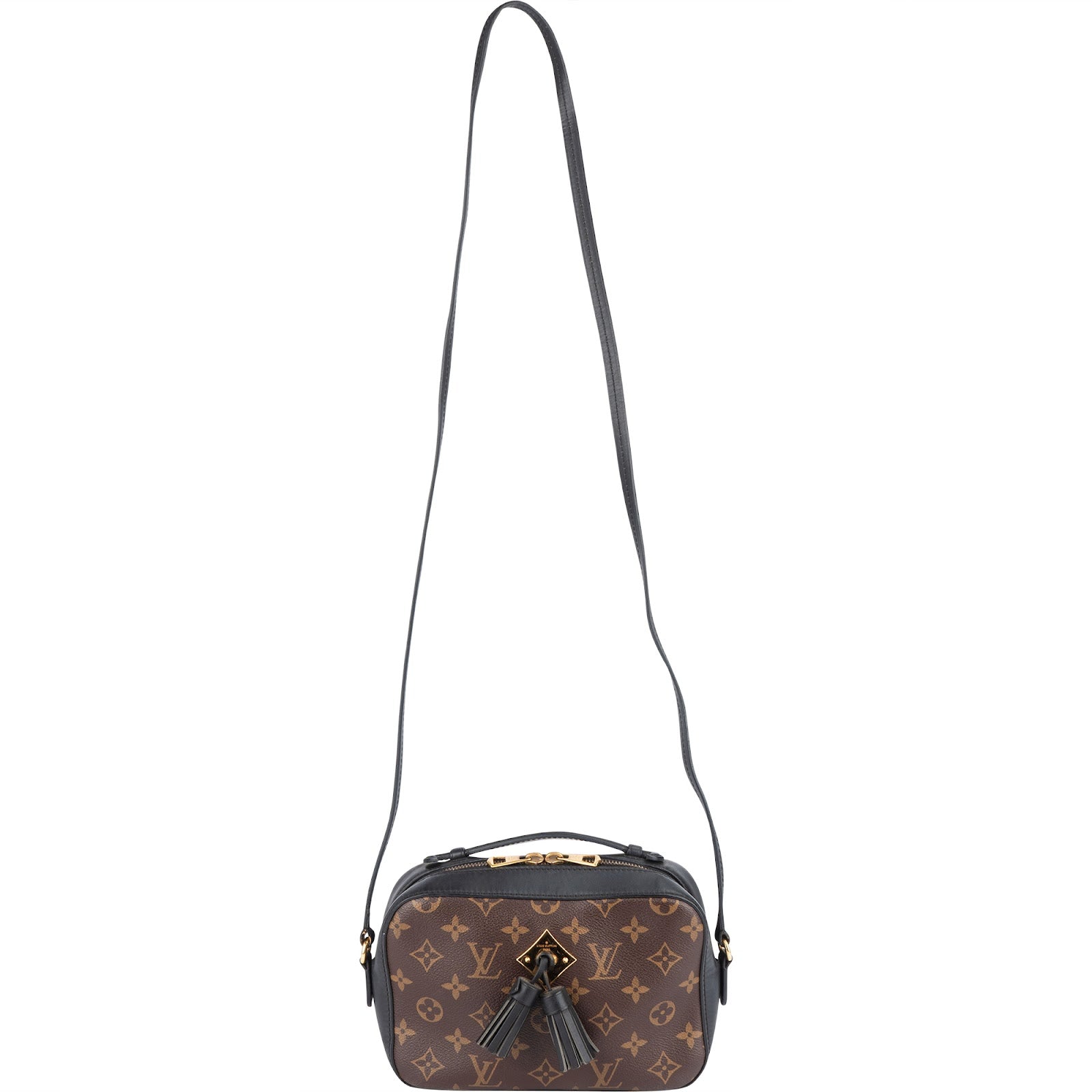 Louis Vuitton Monogram Canvas Saintonge Crossbody Bag - vintageandkickz
