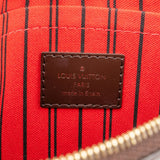 Louis Vuitton Monogram Damier Ebene Canvas Neverfull PM Pochette Accessoires Clutch
