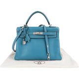 Hermès Togo Leather Kelly 32 Retourne Handbag
