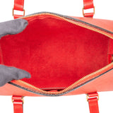 Louis Vuitton Red Epi Leather Epi Leather Soufflot Set Handbag