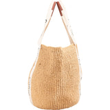 Chloé x Mifuko Raffia Large Woody Basket Shoulder Bag