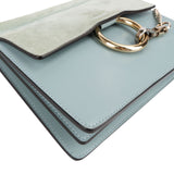 Chloé Suede & Leather Small Faye Crossbody Bag