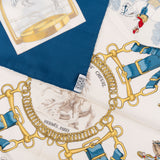 Hermès Les Allures du Cheval Silk 90 Scarf Tuch