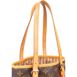 Louis Vuitton Monogram Canvas Bucket PM Shoulder Bag