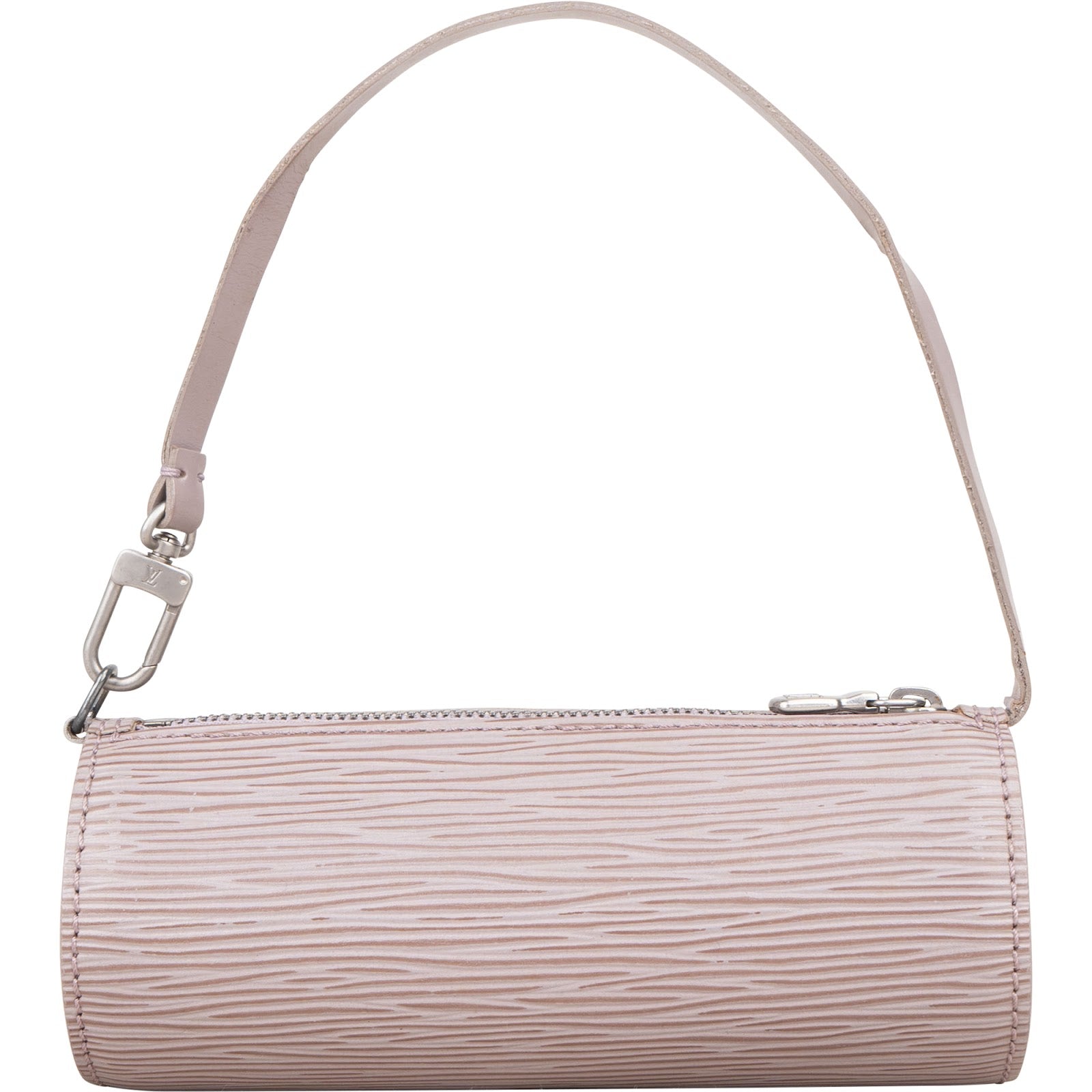 [🔄️B09 / F35] Louis Vuitton Lilas Epi Leather Soufflot Pochette Handbag - vintageandkickz