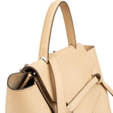 Celine Beige Grained Calfskin Belt Handbag