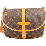 Louis Vuitton Monogram Canvas Saumur 30 Crossbody Bag