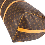 Louis Vuitton Monogram Canvas Keepall 55 Bandoulière Travel Bag