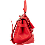 Mulberry Red Leather Cecily Handbag