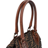 Fendi Monogram FF Zucca Canvas Villa Borghese Star Handbag
