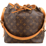 Louis Vuitton Monogram Canvas Sac Noé Petit Shoulder Bag