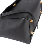 Céline Black Grained Calfskin Belt Handbag