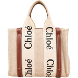 Chloé Canvas Small Woody Tote Handbag