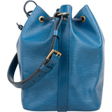 Louis Vuitton Blue Epi Leather Sac Noé Petit Shoulder Bag