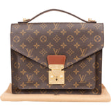 Louis Vuitton Monogram Canvas Monceau Handbag