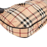 Burberry Nova-Check Monogram Equestrian Knight Shoulder Bag